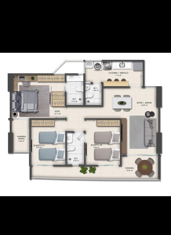 Apartamento, 3 quartos - Foto 22