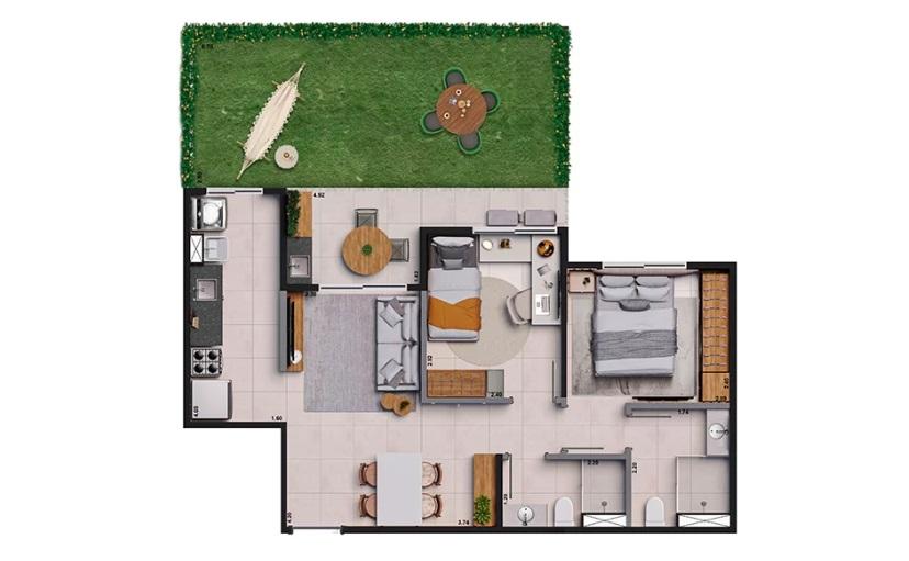 Apartamento, 2 quartos - Foto 32